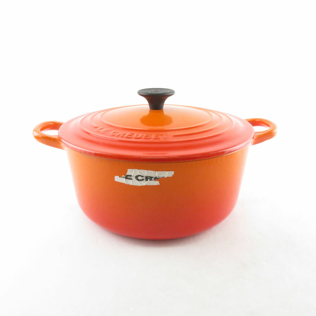 LE CREUSET(ルクルーゼ)のLe Creuset ルクルーゼ ココット ロンド 両手鍋 22cm SM1902S  インテリア/住まい/日用品のキッチン/食器(鍋/フライパン)の商品写真