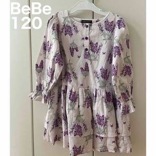 ベベ(BeBe)のBeBe ワンピース　120サイズ(ワンピース)