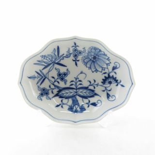 マイセン(MEISSEN)のMEISSEN マイセン ブルーオニオン オーバル皿 15.5cmプレート トレー ミニトレイ SU5796P (食器)