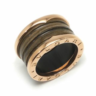 ブルガリ(BVLGARI)のブルガリ ビーゼロワンリング マーブルブラウン #52  750PG・セラミック(リング(指輪))