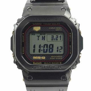 ジーショック(G-SHOCK)のG-SHOCK ジーショック 時計 MRG-B5000R-1JR MR-G タフソーラー デジタル 時計 ウォッチ ブラック系【美品】【中古】(腕時計(アナログ))