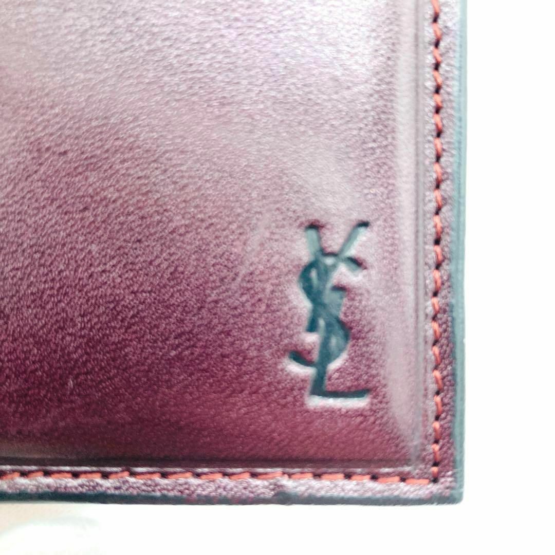 Yves Saint Laurent(イヴサンローラン)のYSL イヴサンローラン 財布 ヴィンテージ レッド　パスケース　品薄　希少 レディースのファッション小物(財布)の商品写真
