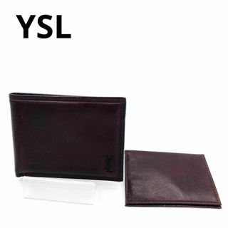 イヴサンローラン(Yves Saint Laurent)のYSL イヴサンローラン 財布 ヴィンテージ レッド　パスケース　品薄　希少(財布)