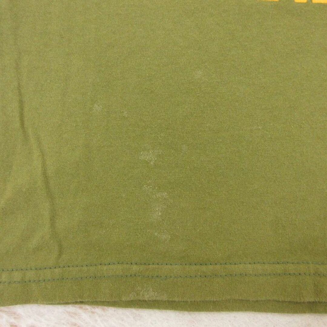 古着 半袖 ビンテージ Tシャツ キッズ ボーイズ 子供服 90年代 90s イスラエル国防軍 コットン クルーネック 緑 グリーン 22sep15 キッズ/ベビー/マタニティのベビー服(~85cm)(シャツ/カットソー)の商品写真