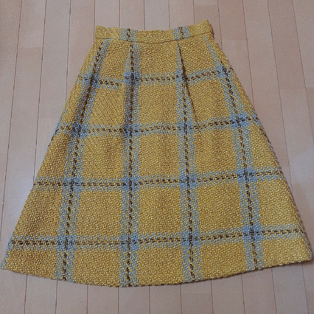 boogie woogie　チェック柄　スカート レディースのスカート(ひざ丈スカート)の商品写真