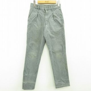 OCEAN PACIFIC - 古着 オーシャンパシフィック OP パンツ レディース 90年代 90s ワンポイントロゴ コットン 濃グレー 22jul29 中古 ボトムス