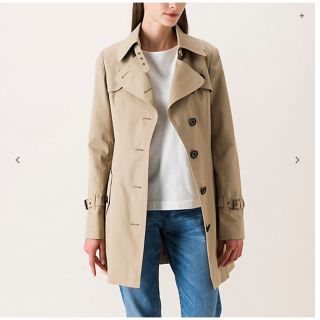 バーバリー(BURBERRY)の美品 ブルーレーベルクレストブリッジ ライナー付きトレンチコート(トレンチコート)