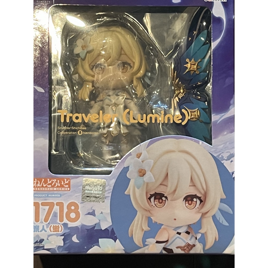 原神 ねんどろいど 1718 旅人 蛍 グッスマ フィギュア mihoyo エンタメ/ホビーのおもちゃ/ぬいぐるみ(キャラクターグッズ)の商品写真