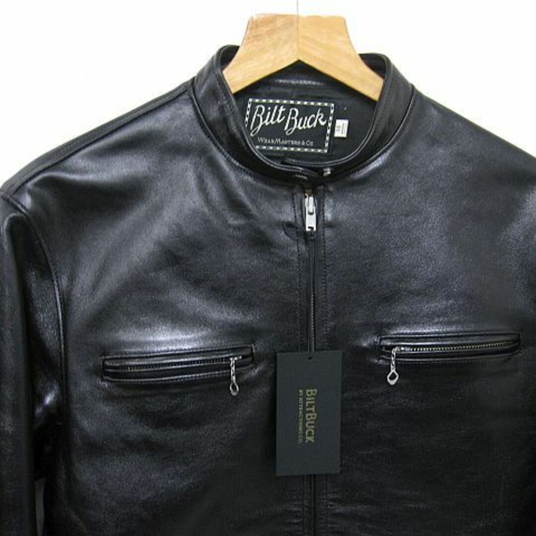 新品未使用 Bilt Buck Lot.575 ホースハイド レザージャケット メンズのジャケット/アウター(ライダースジャケット)の商品写真