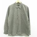 XL★古着 長袖 シャツ メンズ 00年代 00s 総柄 大きいサイズ コット…