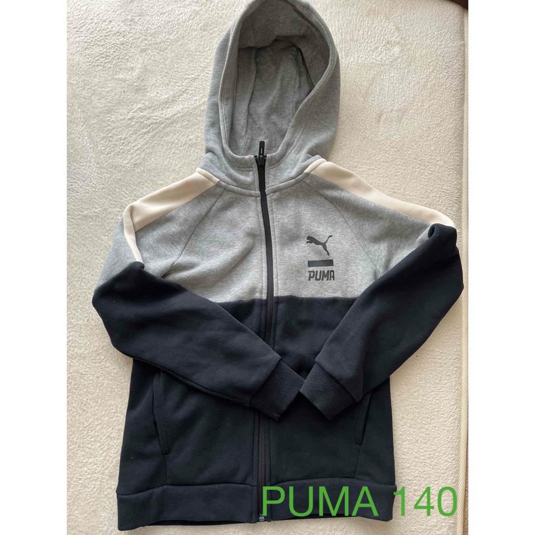 PUMA(プーマ)のPUMA パーカー140 キッズ/ベビー/マタニティのキッズ服男の子用(90cm~)(ジャケット/上着)の商品写真