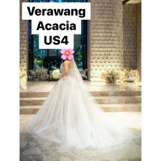 ヴェラウォン(Vera Wang)の【美品】Vera wang Acacia US4 ヴェラウォン(ウェディングドレス)