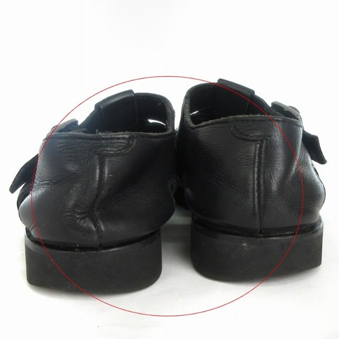 Paraboot(パラブーツ)のパラブーツ パシフィック ウーブンサンダル グルカ 黒 39 24.5 ■SM1 メンズの靴/シューズ(サンダル)の商品写真