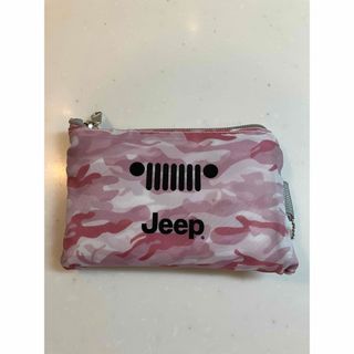 Jeep - 【新品未使用】エコバッグ　jeep ジープ　ピンク迷彩柄　ノベルティ