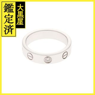 カルティエ(Cartier)のカルティエ ミニラブリング 1Pダイヤモンド WG 5.1g #47【434】(リング(指輪))