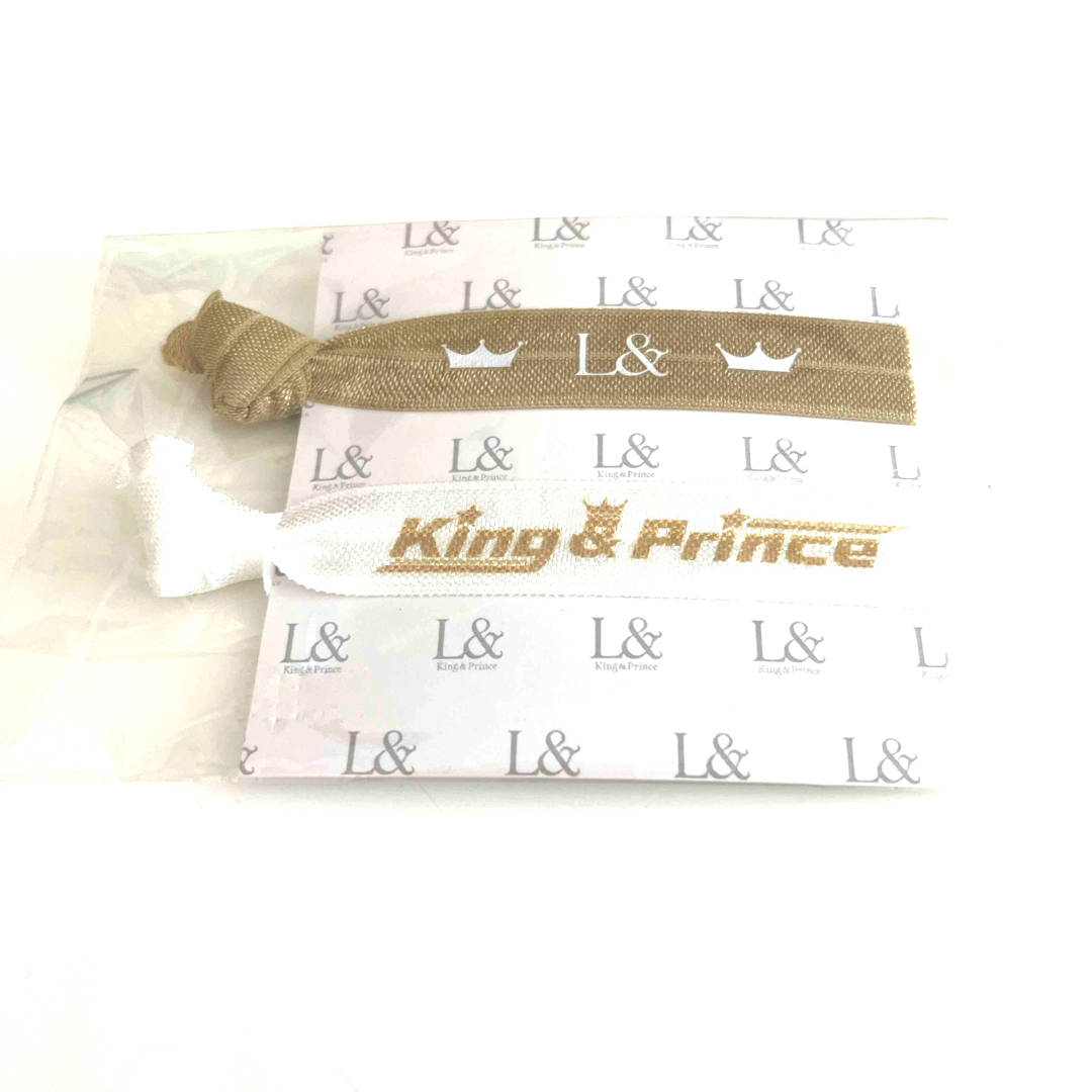 King & Prince(キングアンドプリンス)のking&Prince L& リボンバンド2本セット エンタメ/ホビーのタレントグッズ(アイドルグッズ)の商品写真