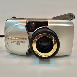 オリンパス(OLYMPUS)の美品オリンパス μ ZOOM 115 DELUXE コンパクトフィルムカメラ(フィルムカメラ)