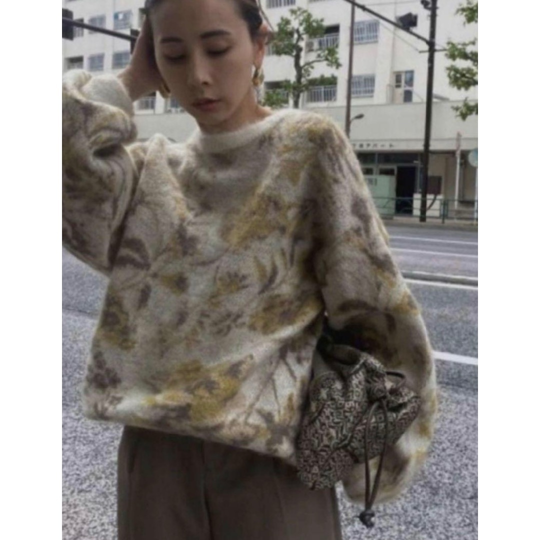 Ameri VINTAGE(アメリヴィンテージ)の【中古品】3WAY NOSTALGIC RUG KNIT（GW限定値下げ！） レディースのトップス(カーディガン)の商品写真