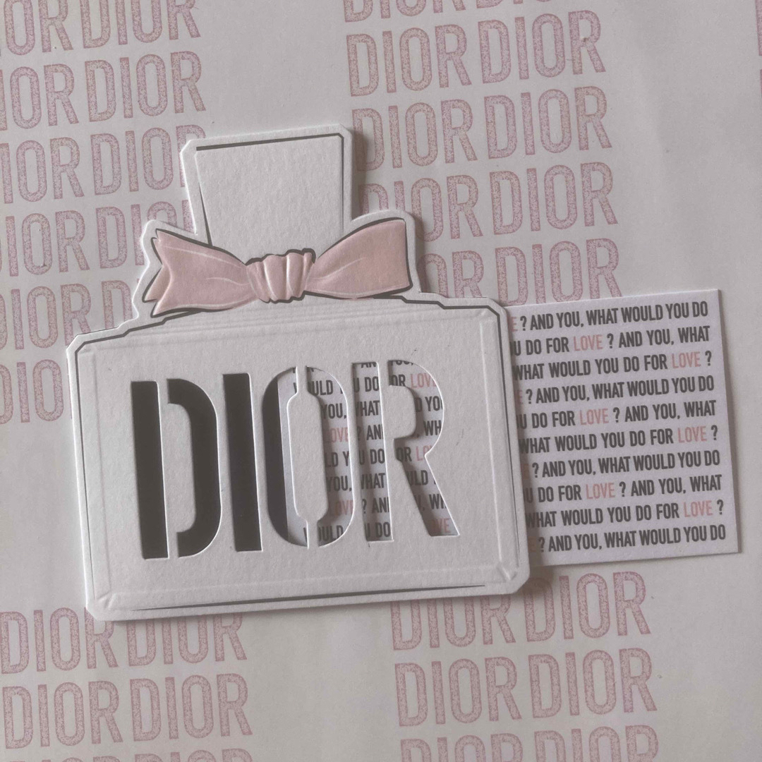 Christian Dior(クリスチャンディオール)のDIOR  香水サンプル、ムエット、シール他　　💙まとめ売り💙ノベルティ コスメ/美容の香水(香水(女性用))の商品写真
