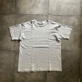 バナナリパブリック(Banana Republic)の90s バナナリパブリック tシャツ USA製 グレー XS (Tシャツ/カットソー(半袖/袖なし))