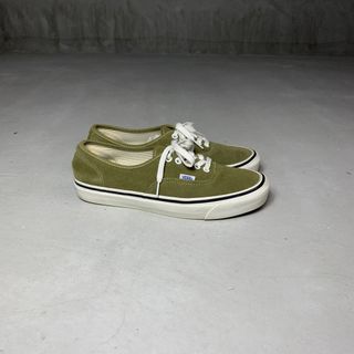 ヴァンズ(VANS)のVANS Anaheim authentic 44 DX カーキ オリーブ　28(スニーカー)