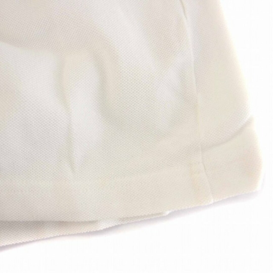 LACOSTE(ラコステ)のラコステ LACOSTE ポロシャツ 長袖 コットン 34 S 白 ホワイト レディースのトップス(ポロシャツ)の商品写真