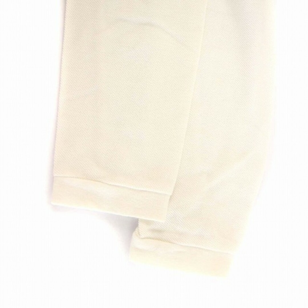 LACOSTE(ラコステ)のラコステ LACOSTE ポロシャツ 長袖 コットン 34 S 白 ホワイト レディースのトップス(ポロシャツ)の商品写真