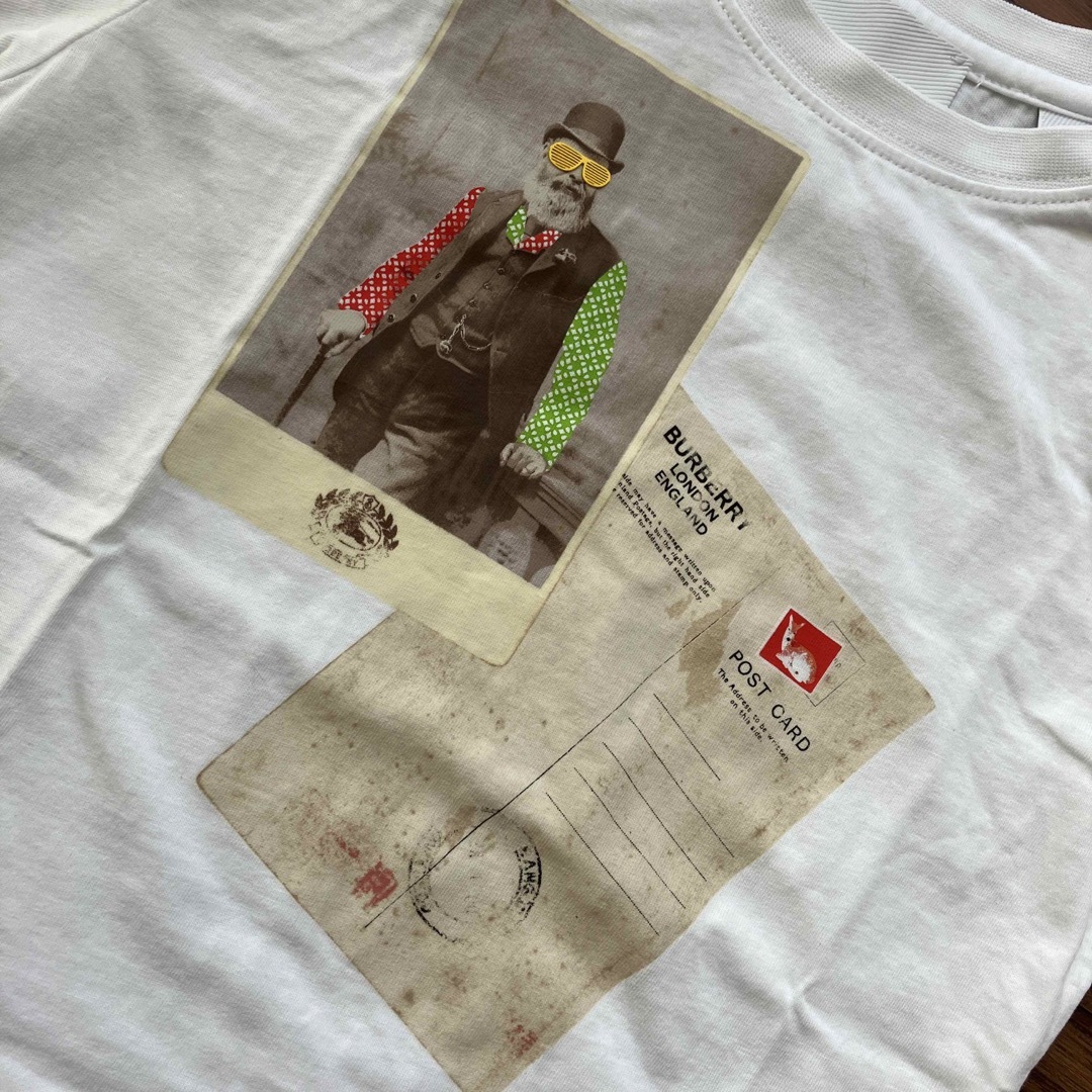 BURBERRY(バーバリー)のバーバリー　半袖　Tシャツ　ハガキ キッズ/ベビー/マタニティのキッズ服男の子用(90cm~)(Tシャツ/カットソー)の商品写真
