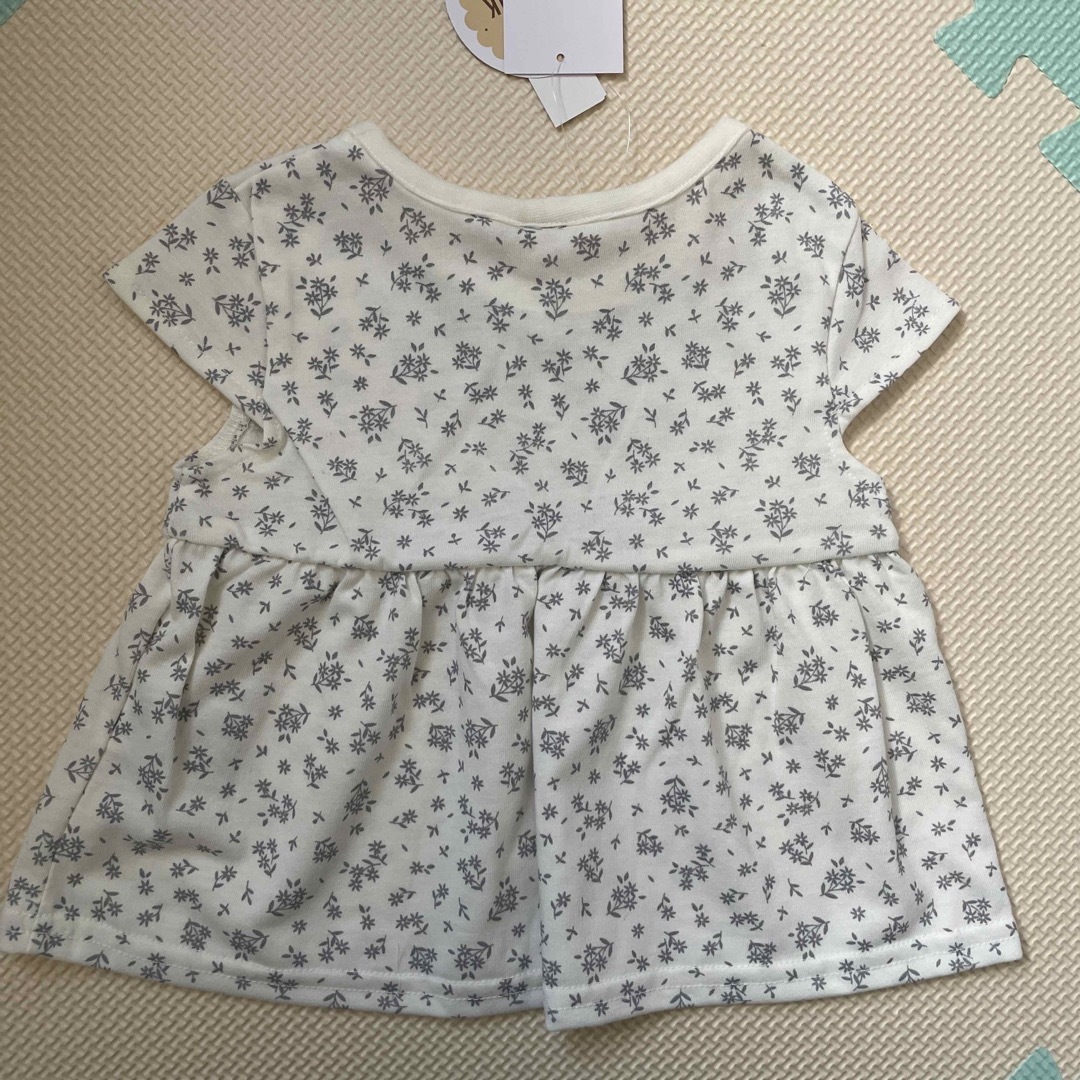 バースデイ(バースデイ)の小花総柄セットアップ 90 キッズ/ベビー/マタニティのキッズ服女の子用(90cm~)(ワンピース)の商品写真