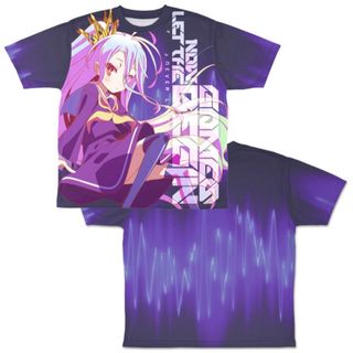 ノーゲーム・ノーライフ 白　両面フルグラフィックＴシャツ  COSPA コスパ(その他)