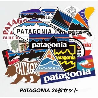 パタゴニア(patagonia)のパタゴニア　アウトドア　キャンプ　防水ステッカー26枚(その他)