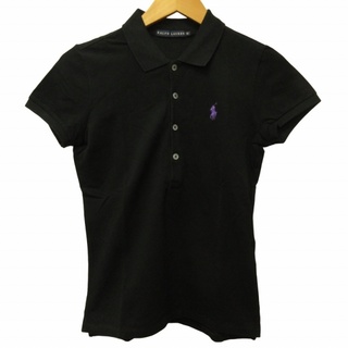 ラルフローレン(Ralph Lauren)のラルフローレン ポロシャツ 半袖 ポニーロゴ ブラック M IBO48(ポロシャツ)