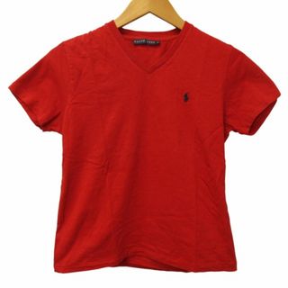 Ralph Lauren - ラルフローレン Ｔシャツ カットソー 半袖 ポニーロゴ レッド L IBO48