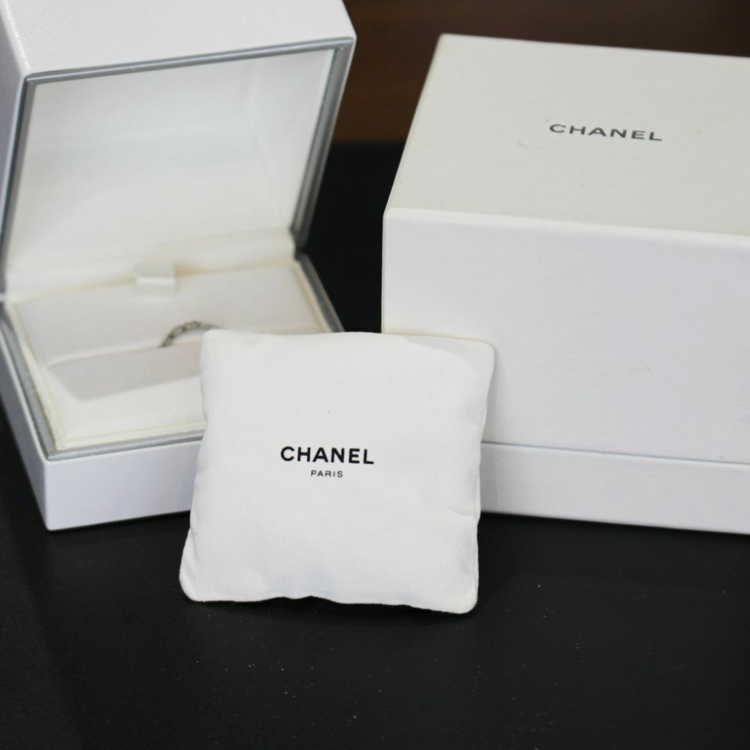 CHANEL(シャネル)のシャネル プルミエール プロメス ダイヤ リング 8号 pt950 箱 ギャラ レディースのアクセサリー(リング(指輪))の商品写真