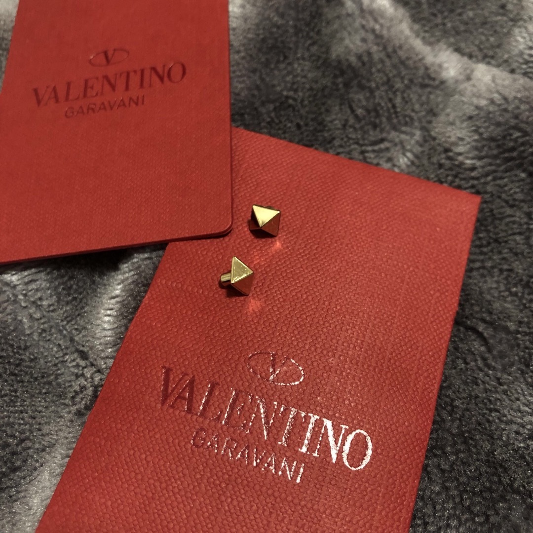 VALENTINO(ヴァレンティノ)のヴァレンティノ　ロックスタッズバッグ　マイクロバッグ　ブルー レディースのバッグ(ハンドバッグ)の商品写真