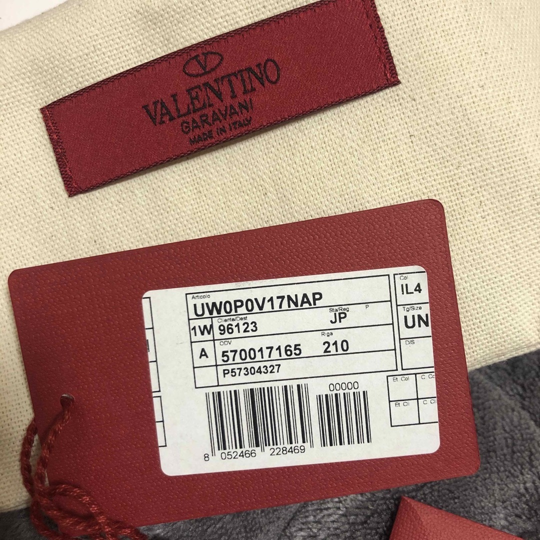 VALENTINO(ヴァレンティノ)のヴァレンティノ　ロックスタッズバッグ　マイクロバッグ　ブルー レディースのバッグ(ハンドバッグ)の商品写真