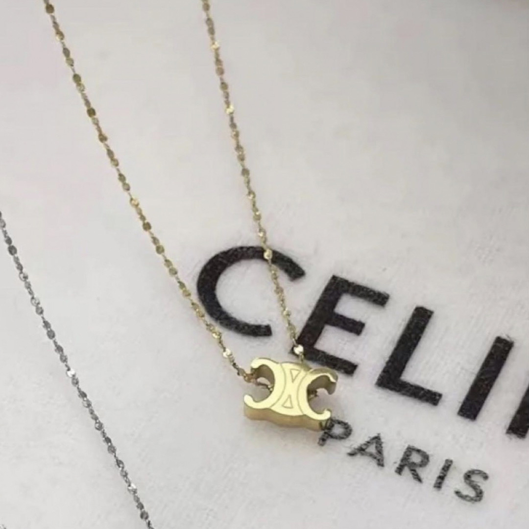 celine(セリーヌ)のセリーヌ　ネックレス　celine レディースのアクセサリー(ネックレス)の商品写真