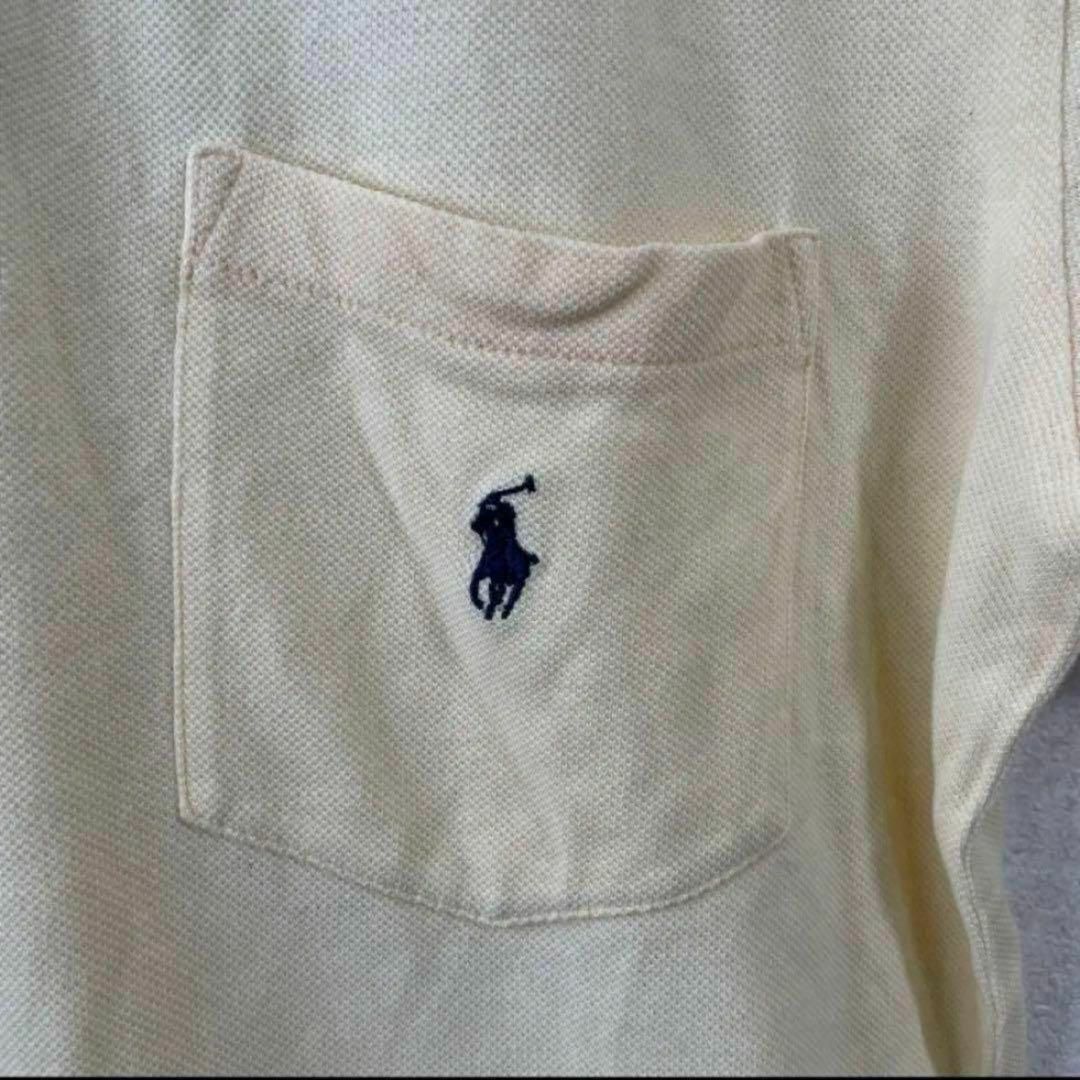 POLO RALPH LAUREN(ポロラルフローレン)の【希少】ポロバイラルフローレン 半袖 ポロシャツ 刺繍ロゴ ポニー ヴィンテージ メンズのトップス(ポロシャツ)の商品写真