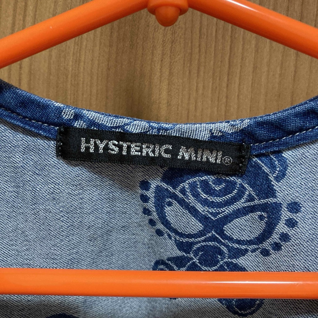 HYSTERIC MINI(ヒステリックミニ)のヒステリックミニ　ジャンパースカート キッズ/ベビー/マタニティのキッズ服女の子用(90cm~)(ワンピース)の商品写真