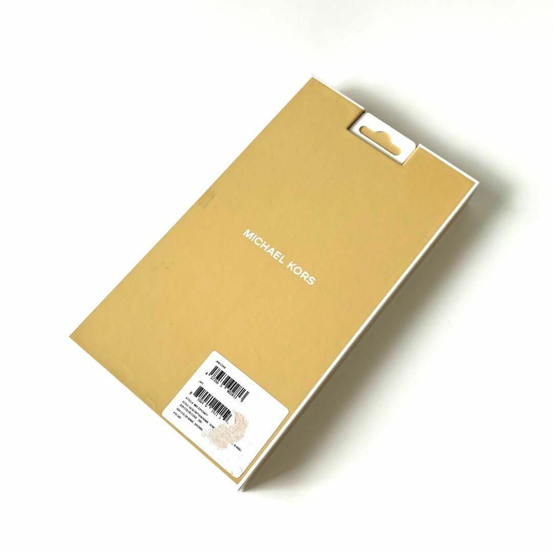 Michael Kors(マイケルコース)のMICHAEL KORS iPhone 14用スマートフォンケース ブラウン スマホ/家電/カメラのスマホアクセサリー(iPhoneケース)の商品写真