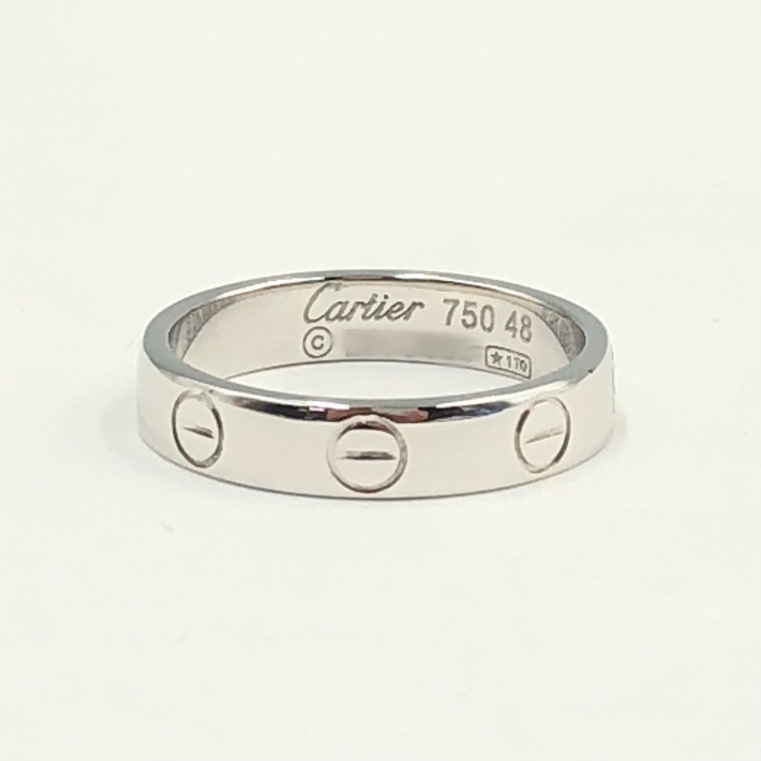 Cartier(カルティエ)のカルティエ Cartier ミニラブリング ホワイトゴールド レディースのアクセサリー(リング(指輪))の商品写真