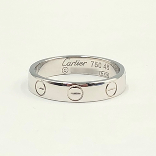 カルティエ(Cartier)のカルティエ Cartier ミニラブリング ホワイトゴールド(リング(指輪))