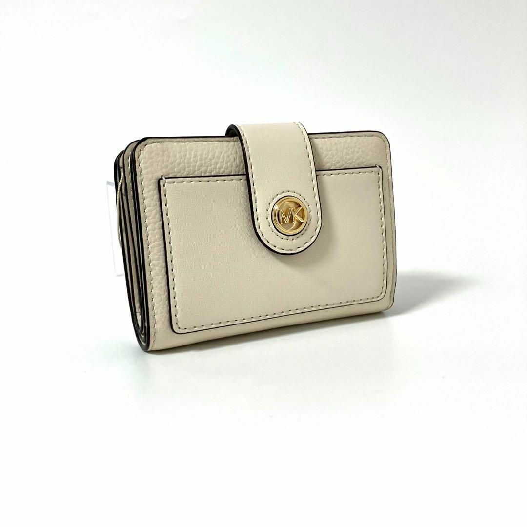 Michael Kors(マイケルコース)のマイケルコース MK CHARM タブ コンパクト ポケットウォレット スモール レディースのファッション小物(財布)の商品写真