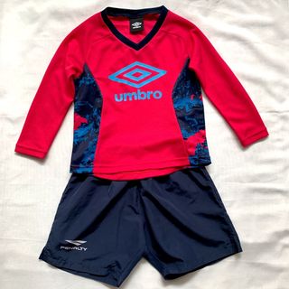 アンブロ(UMBRO)のUMBRO 長袖　PENALTY ハーフパンツ　上下セット　サッカー　110(Tシャツ/カットソー)