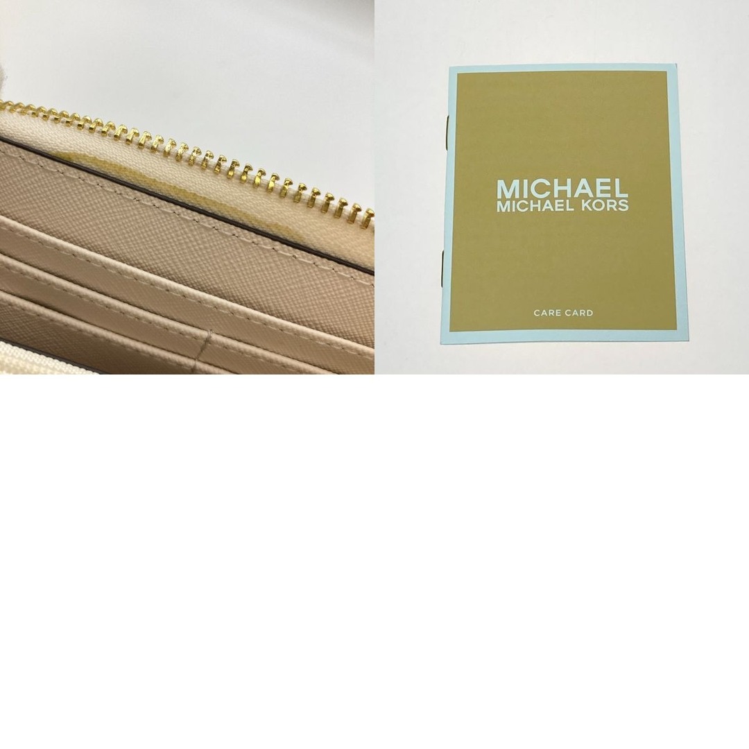 Michael Kors(マイケルコース)の◎◎MICHAEL KORS マイケルコース 財布 長財布 L字ファスナー 35H8GTVZ3L アイボリー ハンドメイドのファッション小物(財布)の商品写真