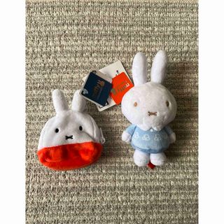 ミッフィー(miffy)のミッフィー　ミニポーチ　ぬいぐるみ　マスコット(キャラクターグッズ)