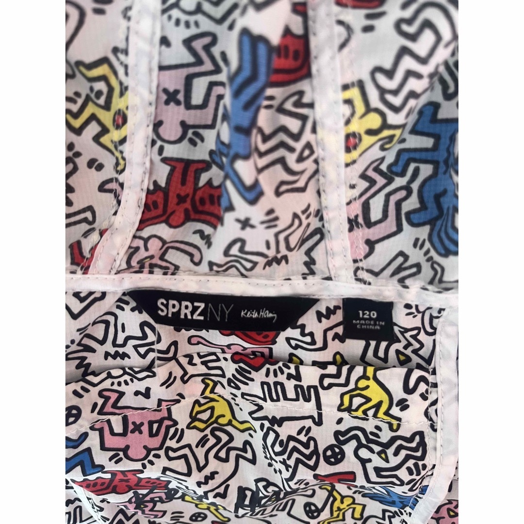 KEITH HARING(キースヘリング)のキースヘリング　ユニクロ　薄手　羽織り　 キッズ/ベビー/マタニティのキッズ服男の子用(90cm~)(ジャケット/上着)の商品写真