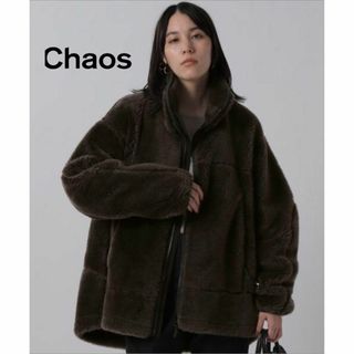 カオス(CHAOS)の【美品・送料無料】Chaos ウールボアブルゾン カオス ジャケット FREE(その他)