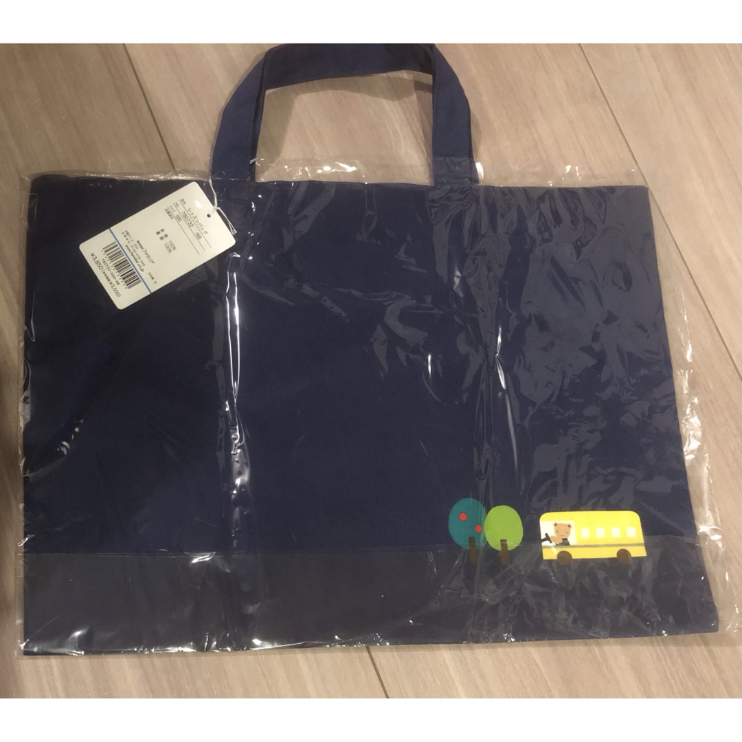 familiar - ファミリア レッスンバッグバッグ ネイビー 新品 familiar - ファミリア レッスンバッグバッグ ネイビー 新品