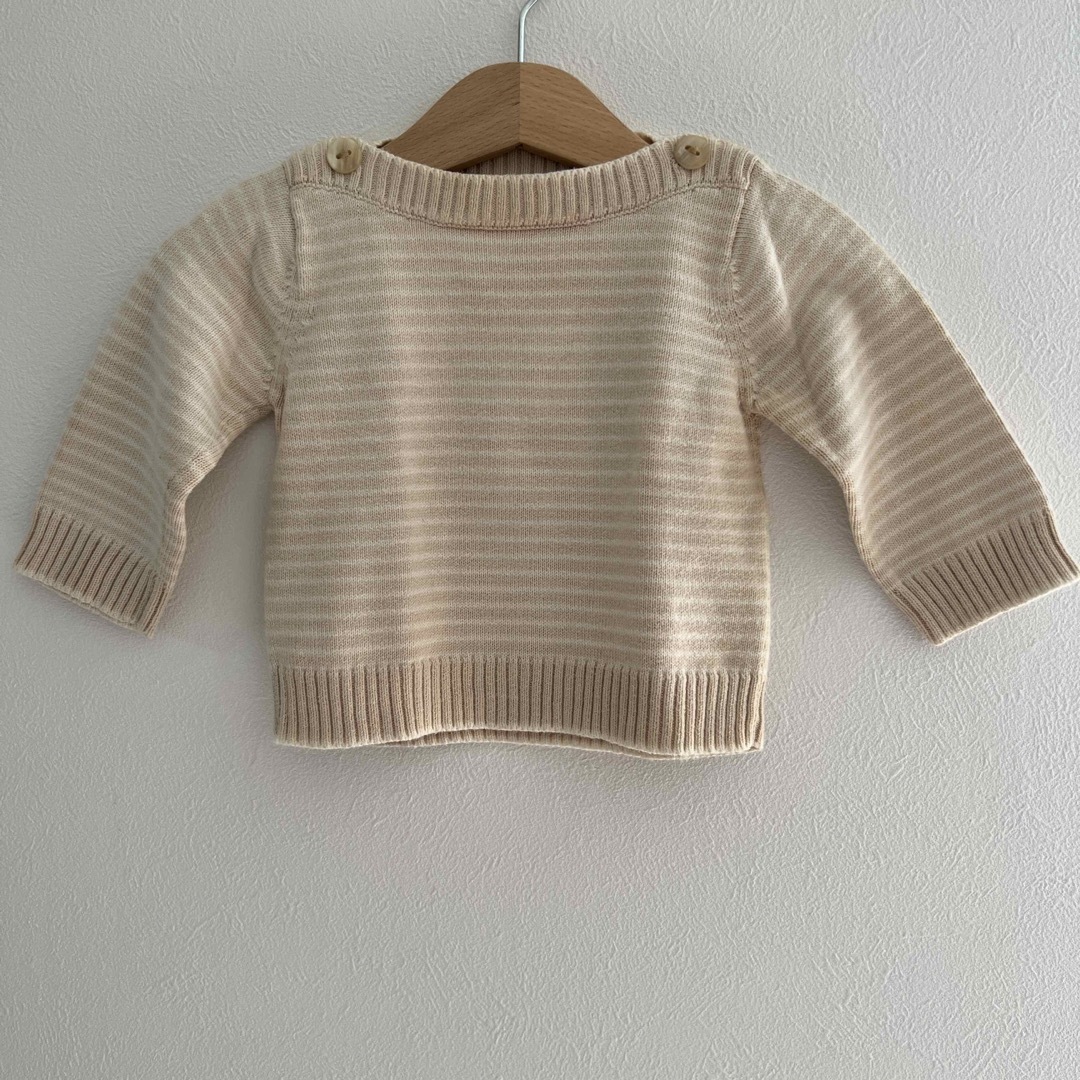 Misha & Puff(ミーシャアンドパフ)のMisha&Puff / StripeBoatneck キッズ/ベビー/マタニティのキッズ服女の子用(90cm~)(ニット)の商品写真